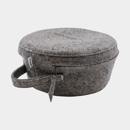 Vlněný obal na vařič Trangia Wool 25, šedý, vhodný pro 25 Large