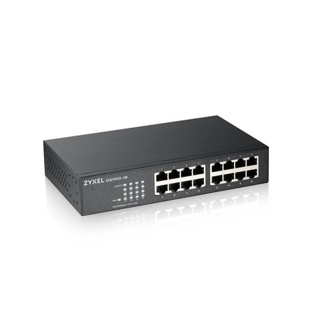 Zyxel GS-1100-16 V3 - switch - 16 porter - rackmonterbar