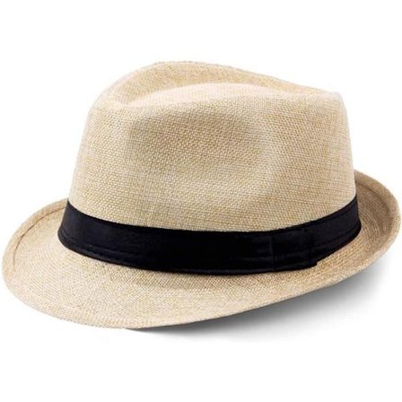 Coucoland Panama Mafia gangsterhatt for menn Fedora Trilby Bogart Hatt for menn 1920-tallet Gatsby[43]