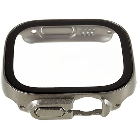 RURIHAI Apple Watch Ultra beskyttelsesdeksel med herdet glass - Gull