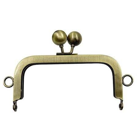 Handväska Ram Kiss Lås Handväska Lås Ram BRONS