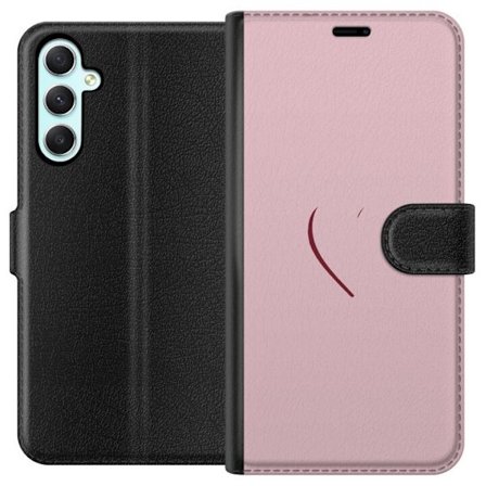 Yhteensopiva Lompakkokotelo Samsung Samsung Galaxy A34 SoftPinkLove