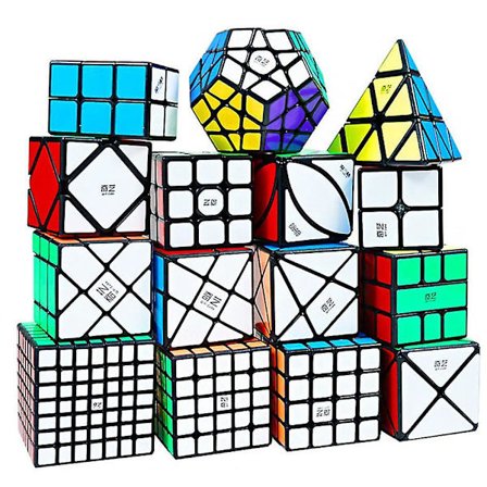 3x3x3 4x4x4 5x5x5 Speed Magic Cube Puzzle Svart klistermärken Magic Cube Utbildning Lär Cubo Magico Leksaker Barn Barn