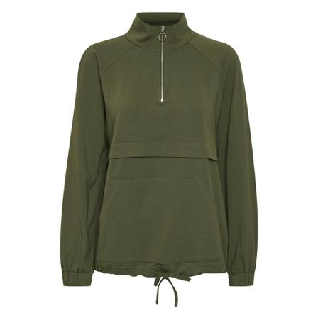 Kaffe KAsiggi Sweat Pullover Grøn, Dame