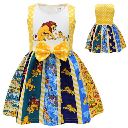 Løvernes Konge Pigekjole Pigebue Kjole