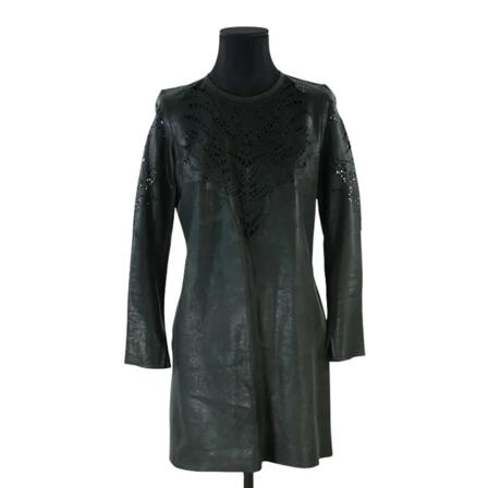 Isabel Marant Pre-owned Pre-owned Læder kjoler Sort, Dame