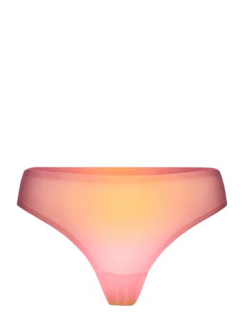 Softstretch Thong Stringtruse Undertøy Rosa CHANTELLE*Betinget Tilbud