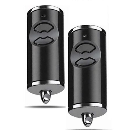 2-pack Garageports Handhållen Sändare Fjärrkontroll 868.3 BS MHz Garageportöppnare för -4-868-BS