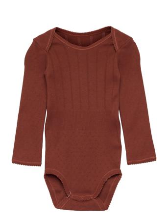 Baby Body Bodies Long-sleeved Punainen Noa Noa Miniature