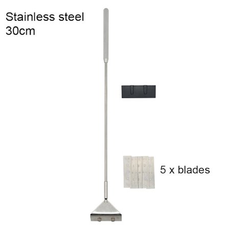 Aquarium Alg Remover Aluminiumlegering Rostfritt St