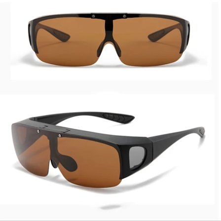 Nya Polariserade Solglasögon för Män, Körning, Fiske, Skydd för Myopiglasögon, Flip Polaroid Solglasögon Oculos De Sol Masculino