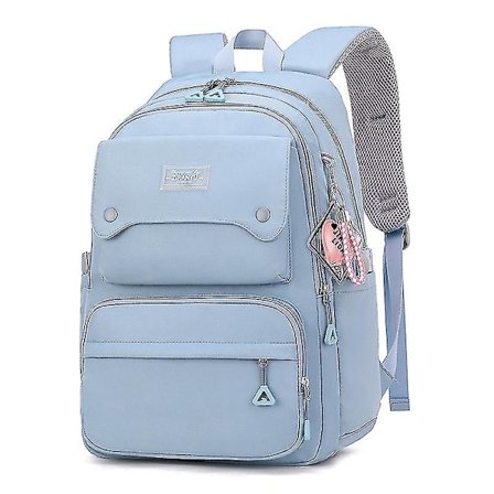 Uformell ryggsekk for tenåringsjenter, skolesekk for ungdomsskole, daglig reiseveske for kvinner, laptopveske