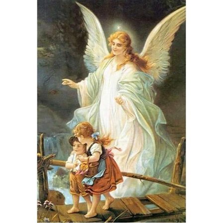 (30x40cm) Timanttimaalaus Enkeli Vauvojen Ristipisto Emb