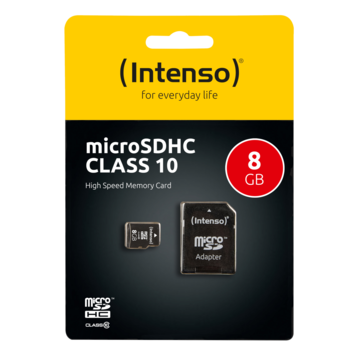 Minnekort Micro Sdhc 8Gb