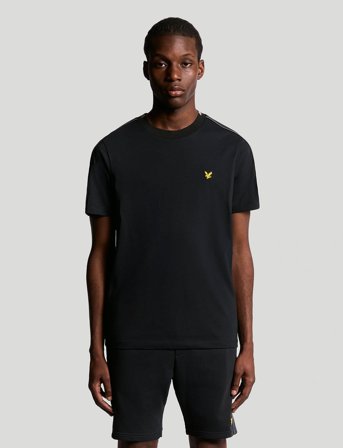 Lyle & Scott Sport Tape T-Shirt - Navy - XXL