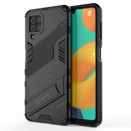 Stødsikkert hybridcover til Samsung Galaxy M32 - Sort Black