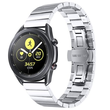 Samsung Galaxy Watch 4 Classic (46mm) / Gear S3 urrem i rustfrit stål - Sølv