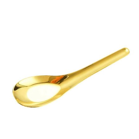 Set med 6 eleganta soppskedar 304 rostfritt stål middagsskedar matskedar