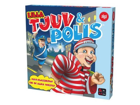 Spel Lilla Tjuv och Polis - Lyreco - Skola och förskola - Lekmaterial - Spel - Från 3 - 4 år