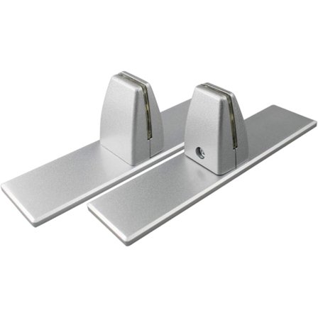 Todelt sprutbeskyttelsesklemme med uavhengig feste og avtakbar klemme, skrivebordsklemme, egnet for transparente akrylbeskyttelser og 