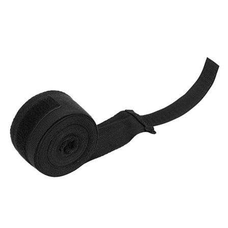 1 par elastiske håndinnpakningsbandasjer Punching Handwrap Protector for boksing Muay Thai (svart, 2,5 m)