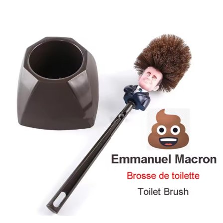 Toalettbørste, Gjør toalettet ditt stort igjen, Humor Toalettbørste, Gaveidé, Humor, Bruk verktøy Baderomsutstyr
