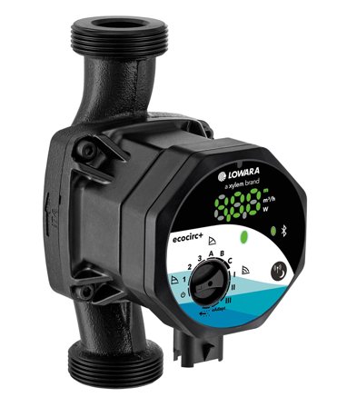 Lowara Ecocirc S+ Sirkulasjonspumpe, Vann
