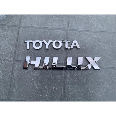 Ægte krom Toyota Hilux bagklap Toyota & Hilux Bad