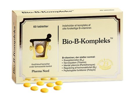 Pharma Nord Bio-B-Kompleks, Helse & Madvarer, B-vitamin, Øvrige