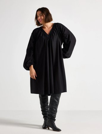 Lindex Dress Caitlyn - Black - S