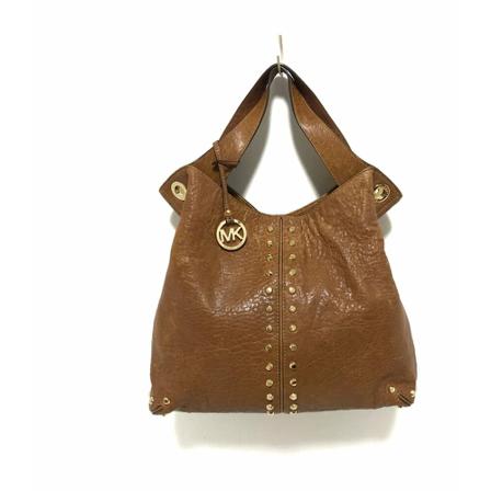 Michael Kors Pre-owned, Pre-owned Handbag Bruin, Dames, Maat:ONE Size