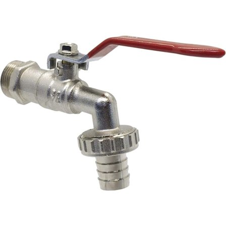 Kulventil 3/4 Utomhuskran med Union Vattentät Anslutning för Inomhus- och Utomhusbruk