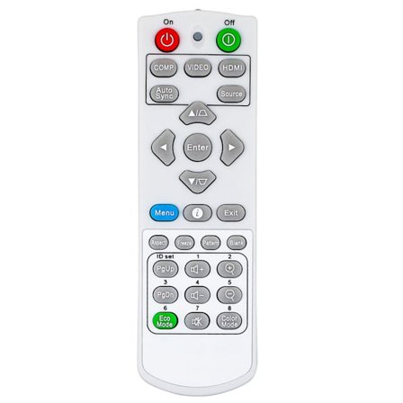 Q-3101 Fjärrkontroll för PA503X Q-3101 PA502S PJD51 Projektor Fjärrkontroller Slitstarka Kontroller Reparationsdel