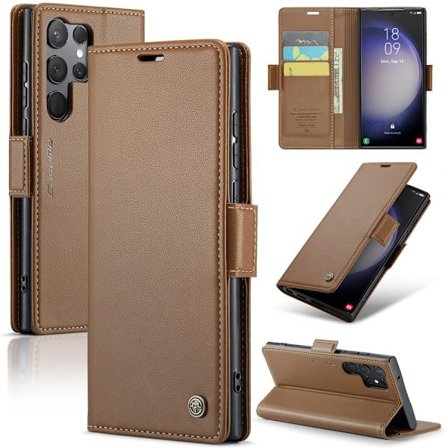 CaseMe Slim Wallet Cover RFID-beskyttelse Samsung Galaxy S24 Ultra B