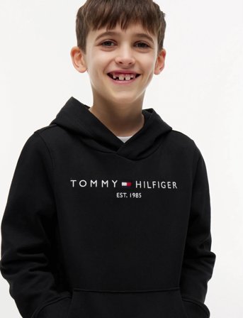 Tommy Hilfiger Essential Hoodie - Black - 86