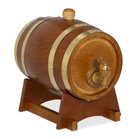 Whiskyfat av trä 1,25 l
