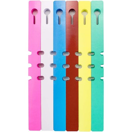 Sjældne perle 600 styk haveplantemærker, vejrbestandige havemærker i plast