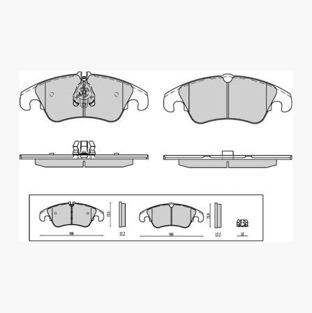 Biltema - Bremseklosser