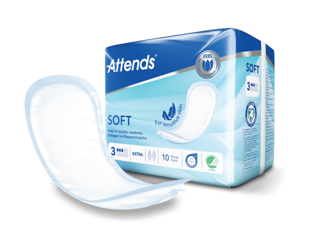 Attends Soft 3 extra, 10 stk.