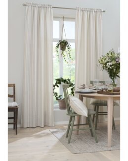 Kanavaverho Lena 2 kpl Pellava