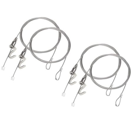 4 stk Bildehengende ledninger Speilramme ledninger Kit Wire Tau