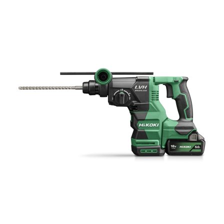 HiKOKI DH1826DA Borhammer med 5,0 Ah batteri og lader, Maskiner