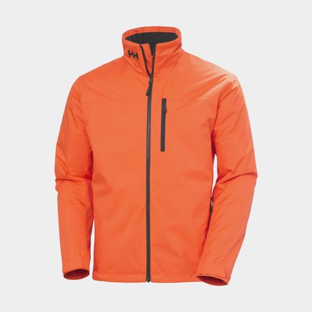 Veste de quart Helly Hansen Crew Midlayer 2, Flame, homme, Medium