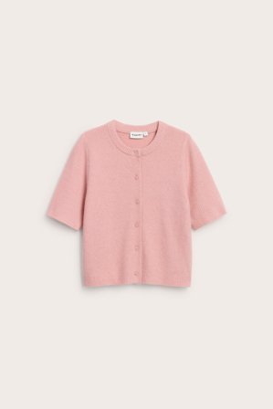 Kappahl | Kortermet cardigan | Rosa
