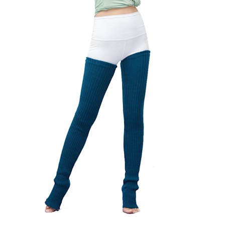 Dame Vinter Tykke Strikkede Ekstra Lange Lårhøje Benvarmere