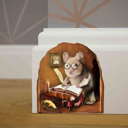Mouse Hole Wall Sticker 3D Stickers 1 1