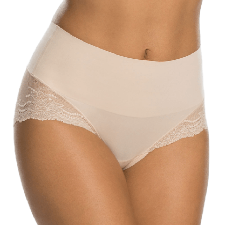 Spanx SPANXsupersmooth Undie-tectable Lace Hi-Hipster Trosor Dam Transparant M