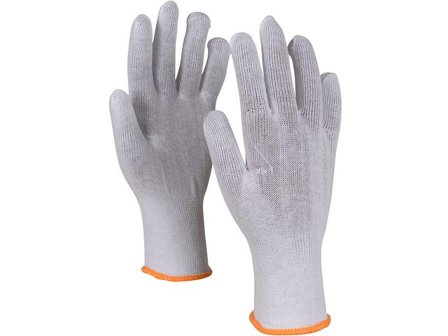 ABENA Textilhandske med resår 8 12/fp - Lyreco - Skyddsutrustning - Skyddshandskar - Textilhandskar