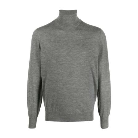 Brunello Cucinelli, Turtlenecks Grijs, Heren, Maat:M