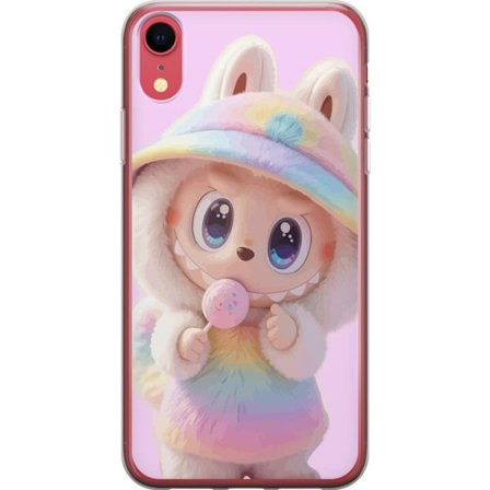 Kompatibel Mobilcover til Apple iPhone XR Monster kanin dukke vinyl figur sjove udtryk